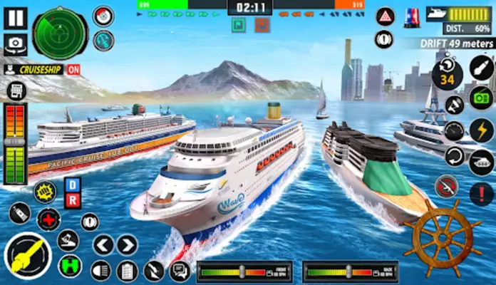 Cruise Ship Driving Simulator android App screenshot 1