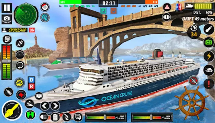 Cruise Ship Driving Simulator android App screenshot 2